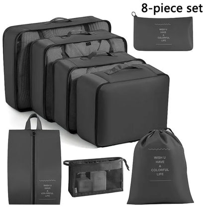 Travel Set Storage Bags Clothes Digital Toiletries Shoes Organizer bag Student Dormitories Clothing Sorting Bags Packing Cubes