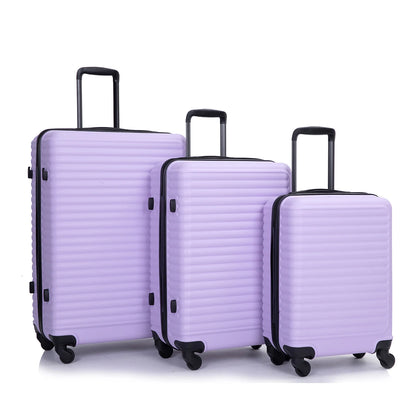 Travelhouse 3 Piece Hardside Luggage Set Hardshell Lightweight Suitcase with TSA Lock Spinner Wheels 20in24in28in