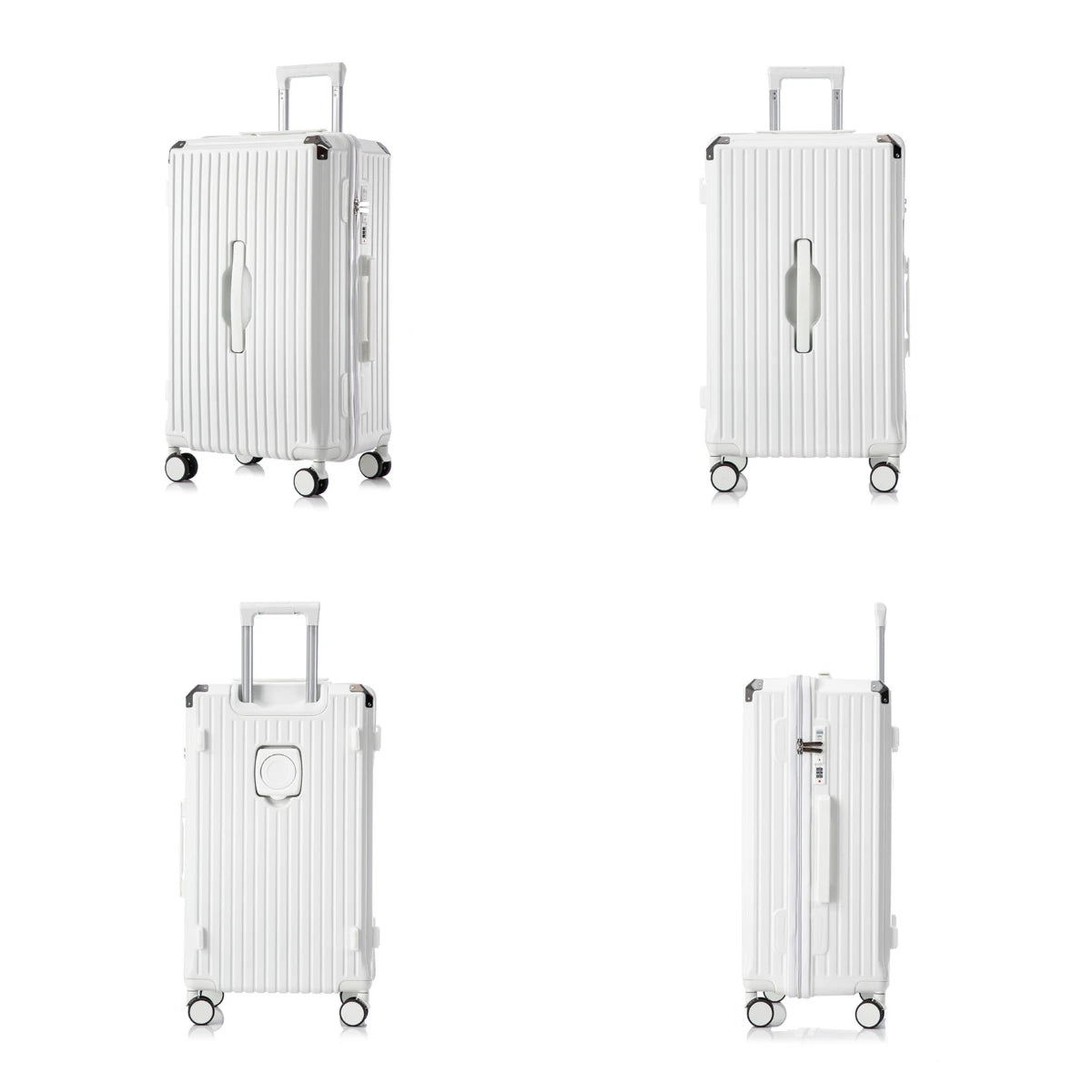 Luggage 20 inch |Cup Holder/Waterproof multifunctional Suitcase Hand Carry Large Capacity Universal Wheel Simple Suitcase