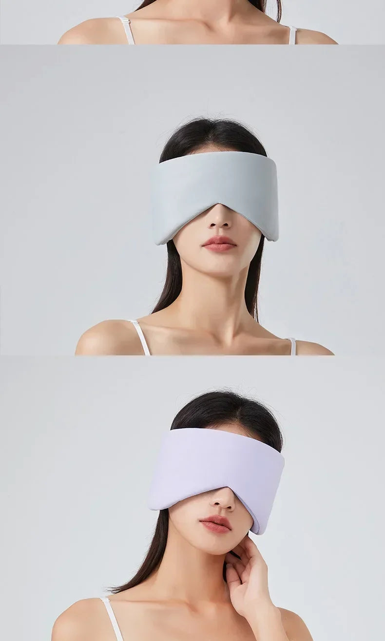 Sleeping Mask Block Out Light Sleep Mask for Eyes Soft Sleeping Aid Eye Mask for Travel Eyeshade Night Breathable Sleepmasker