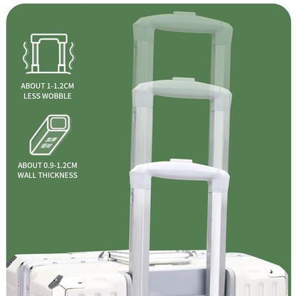 Trolley Luggage 20 24 26 28" Aluminum Frame Rolling Luggage Case USB Travel Suitcase on Wheels Combination Lock Carry on Luggage